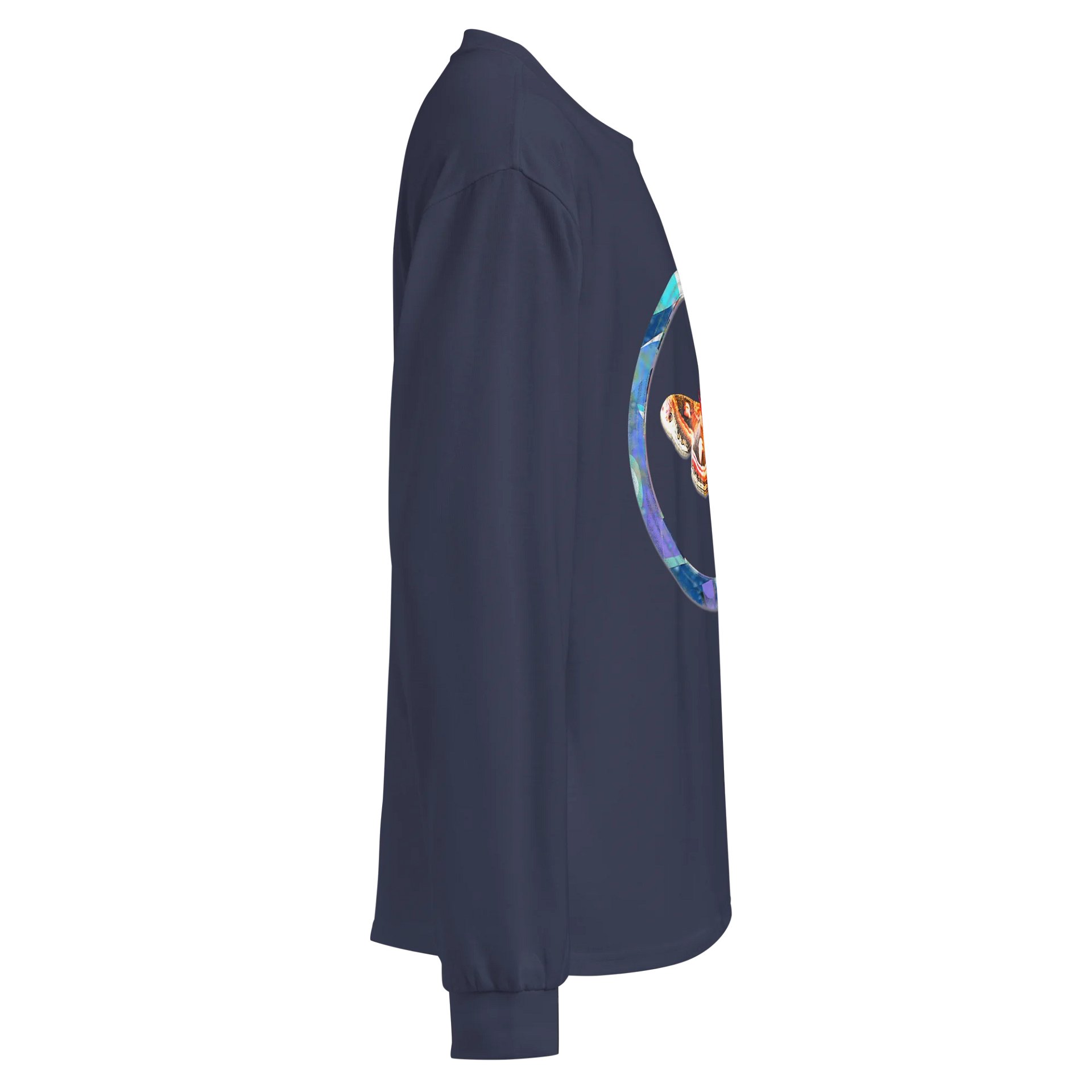 Moth AS Colour Premium Heavyweight Long Sleeve Shirt (Front Patch) product image (4)