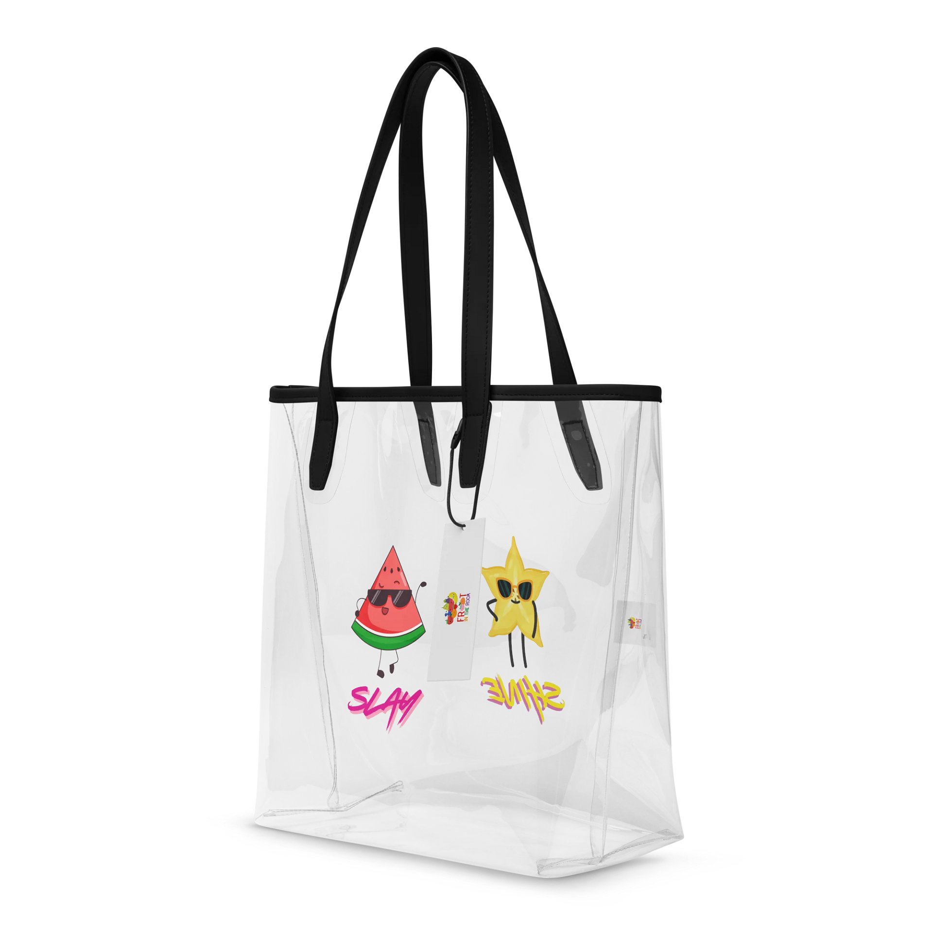 Slay and Shine Clear Tote Bag product image (1)