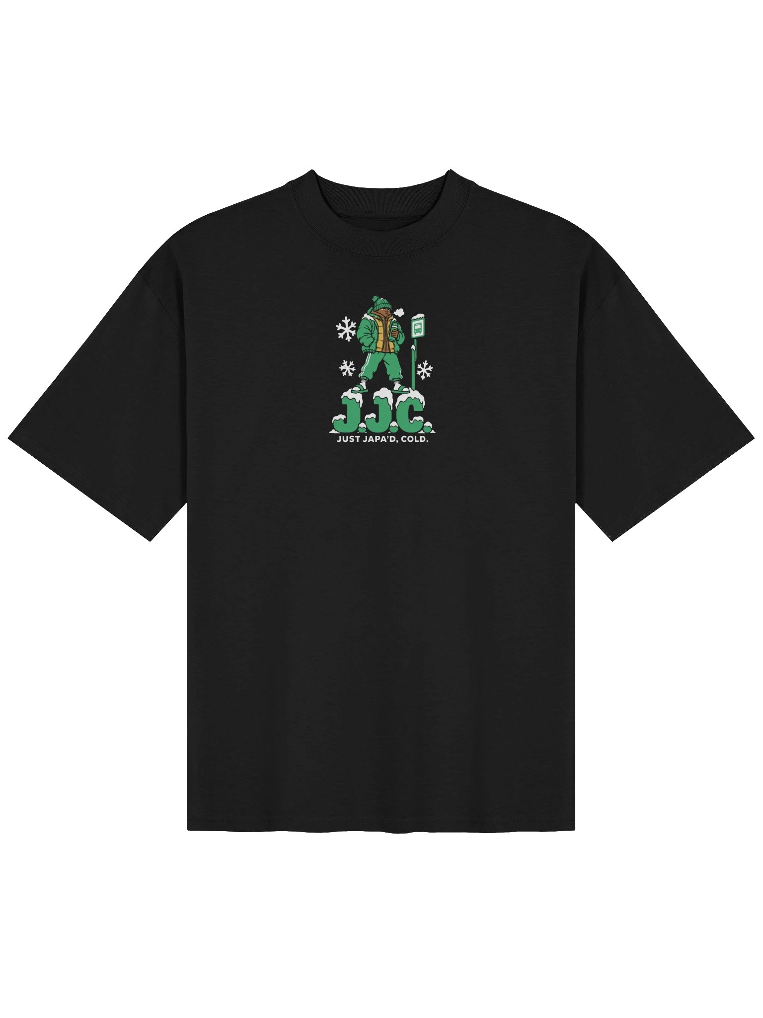 J.J.C. Just Japa'd, Cold. (Oversized tee) product image (1)