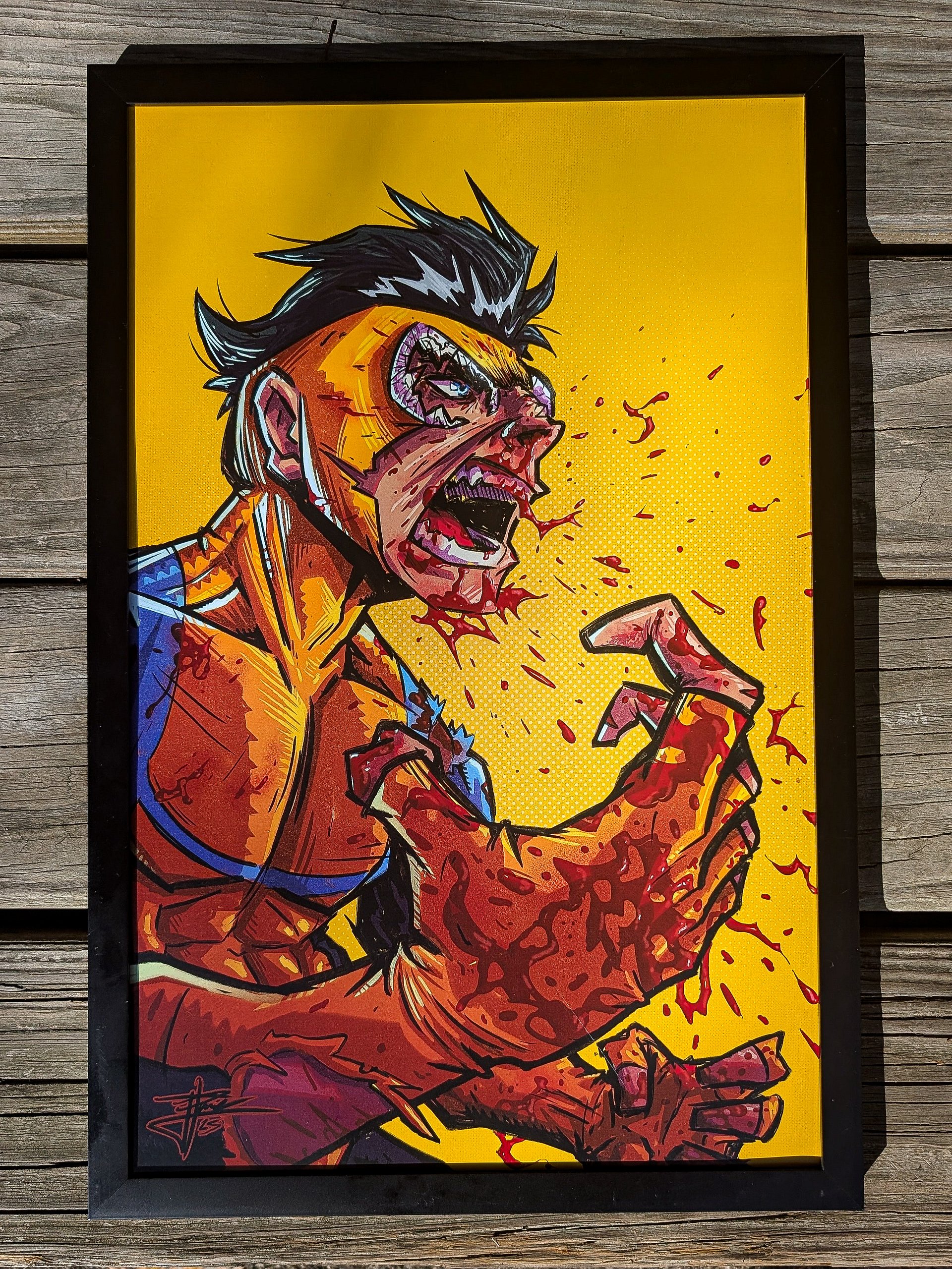 "Bruised, Not Beaten" | Invincible Art Print product image (6)