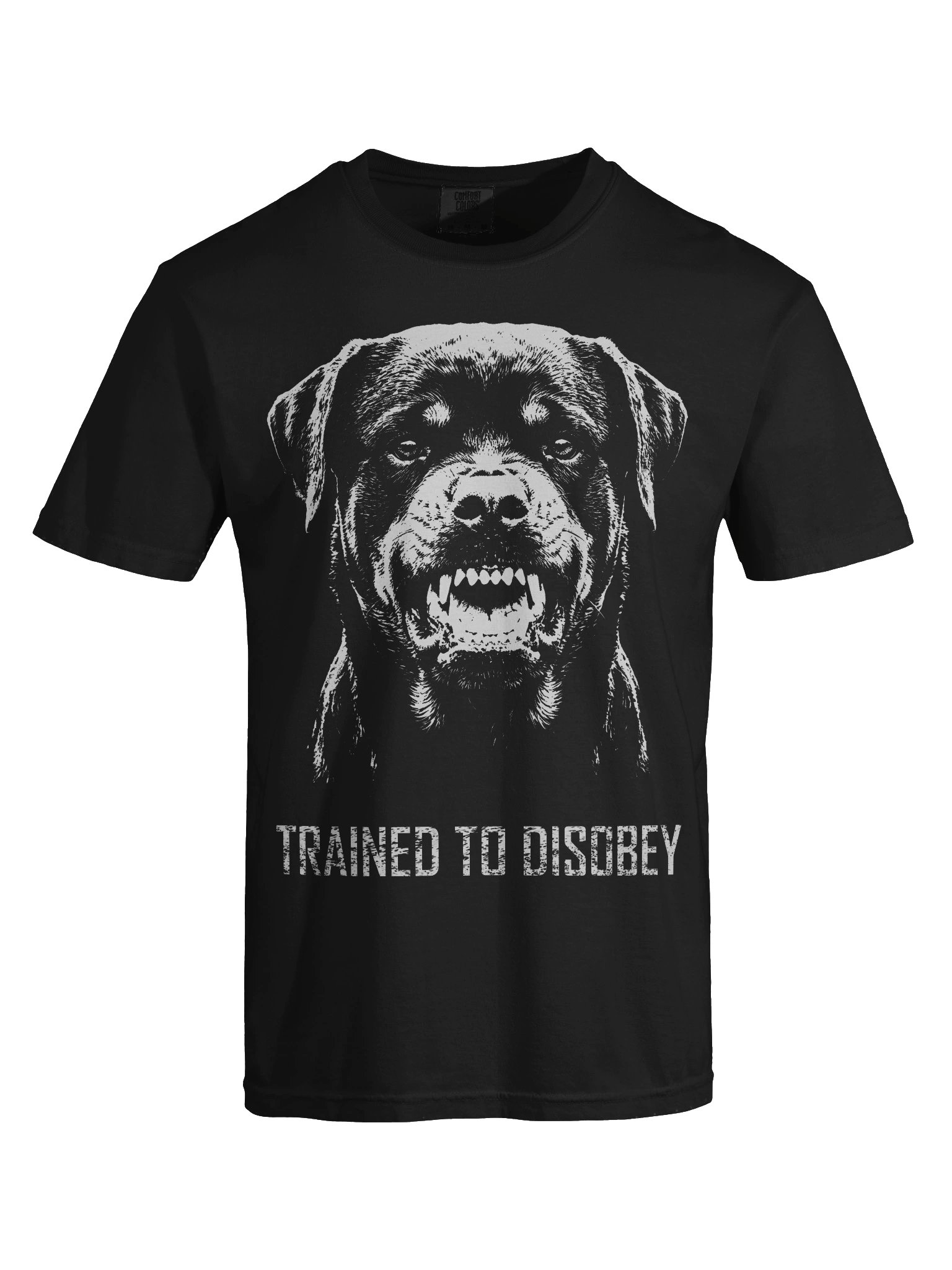 Rottweiler Trained to Disobey Heavyweight Vintage Graphic Tee product image (6)
