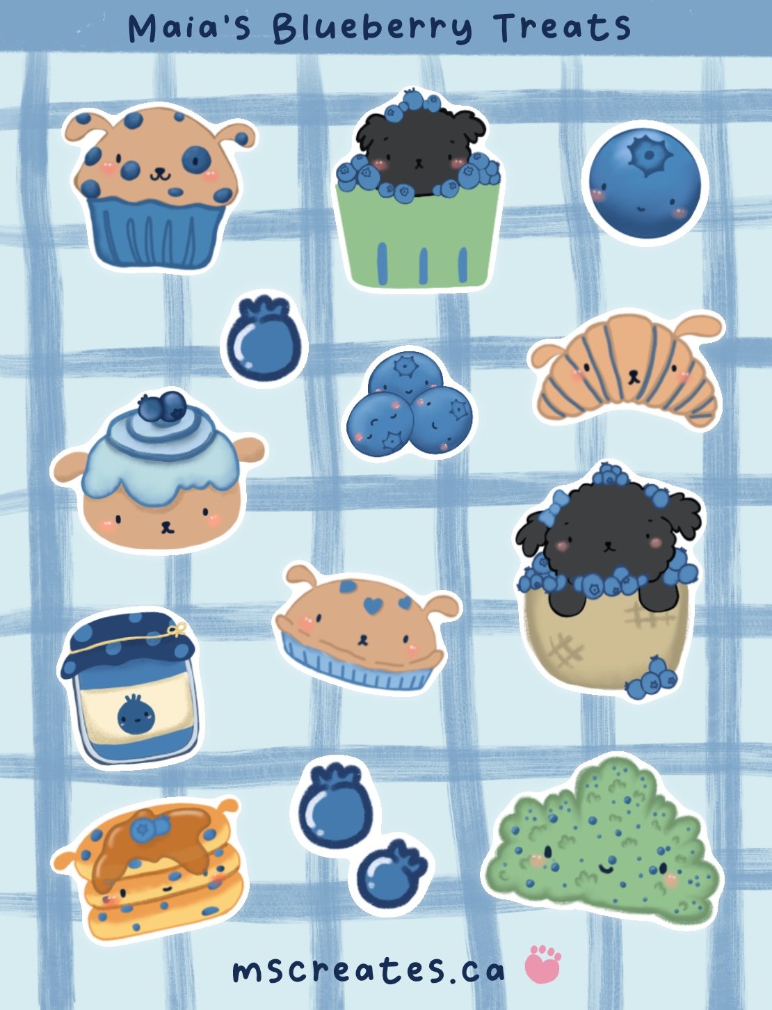 Maia's blueberry treats product image (1)