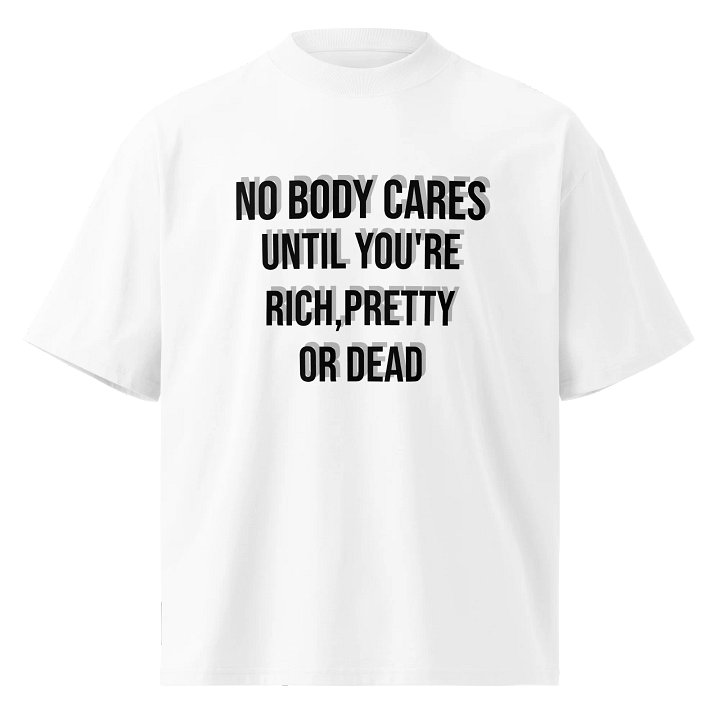 Rich, Pretty, Dead - Organic Statement T-Shirt product image (1)