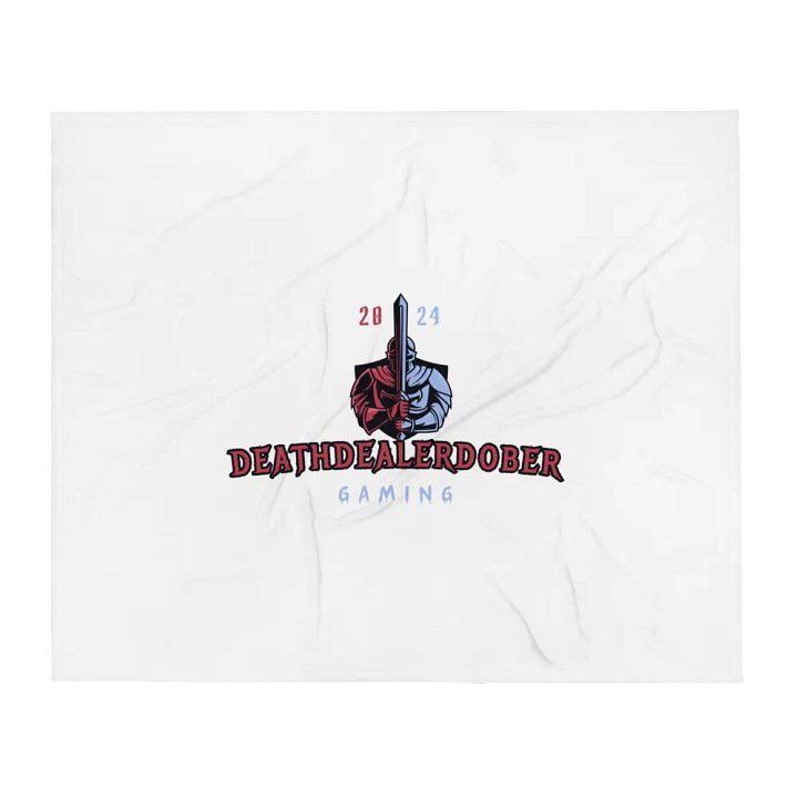 DeathDealerDober Throw Blanket product image (1)