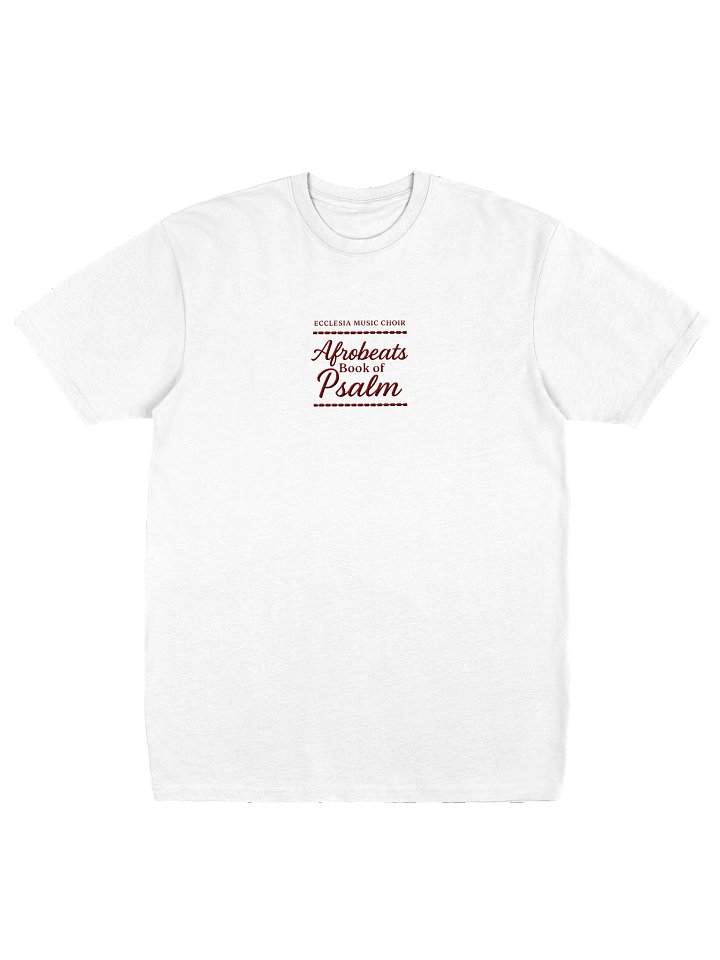 Afrobeats Book of Psalm Unisex Tee product image (1)