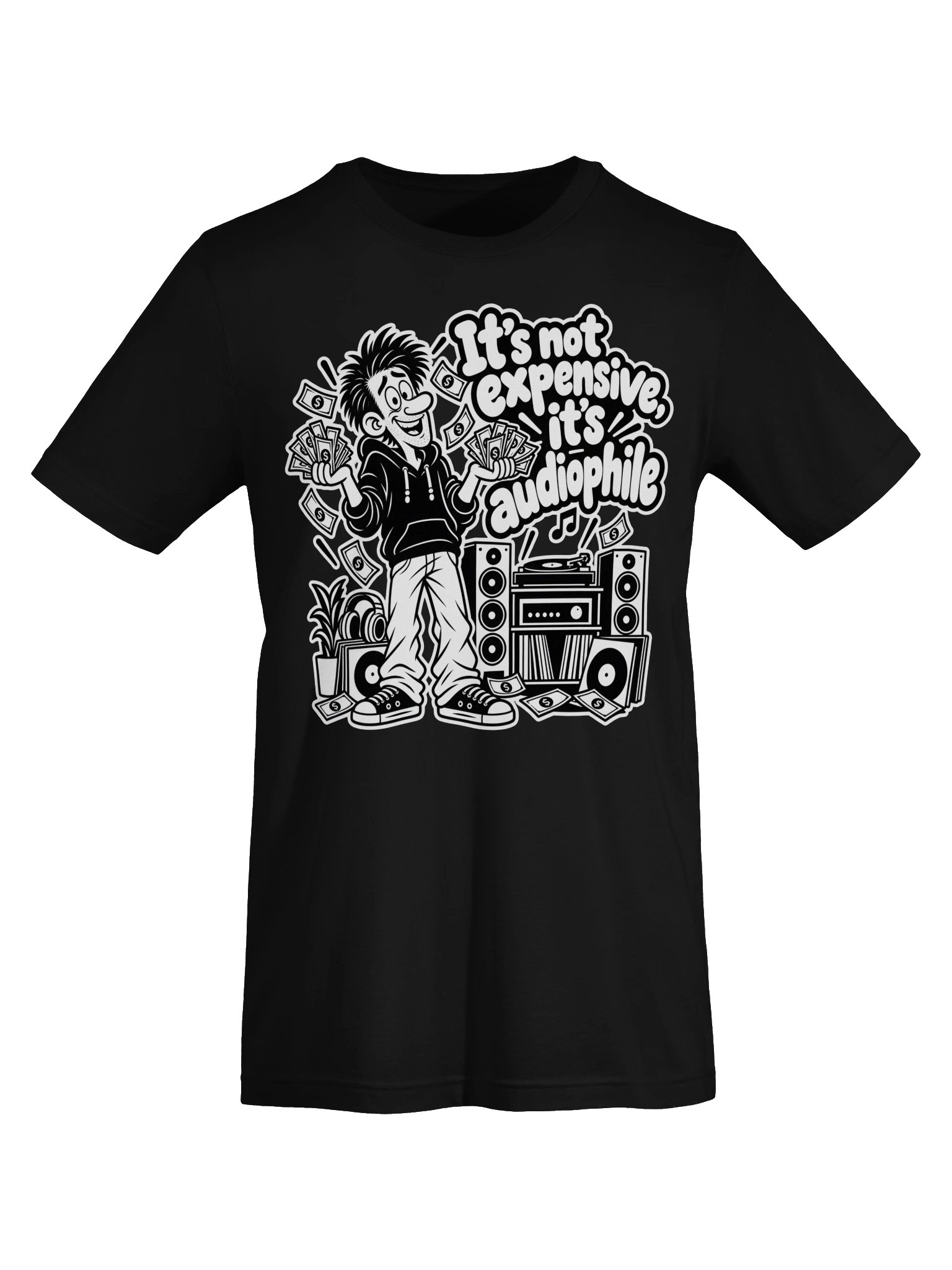 It's Not Expensive It's Audiophile - Unisex T-shirt product image (5)