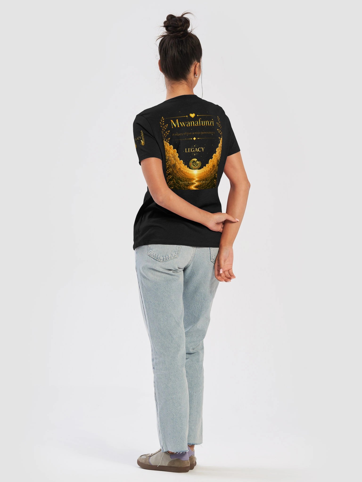Mwanafunzi Women's Relaxed V-Neck T-Shirt product image (6)