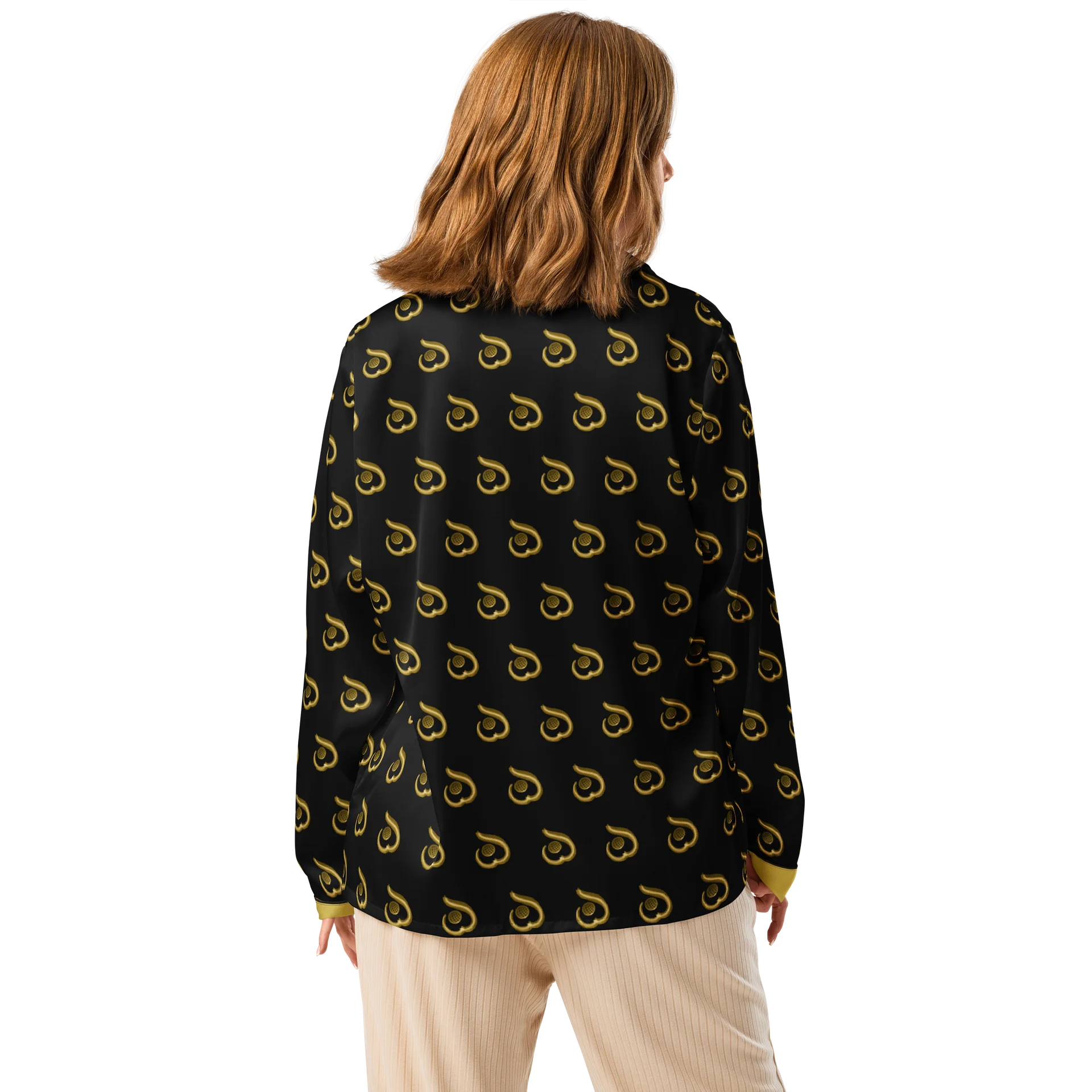WILLOWISP Base Opp Patterned Long Sleeve Pajama Top product image (2)