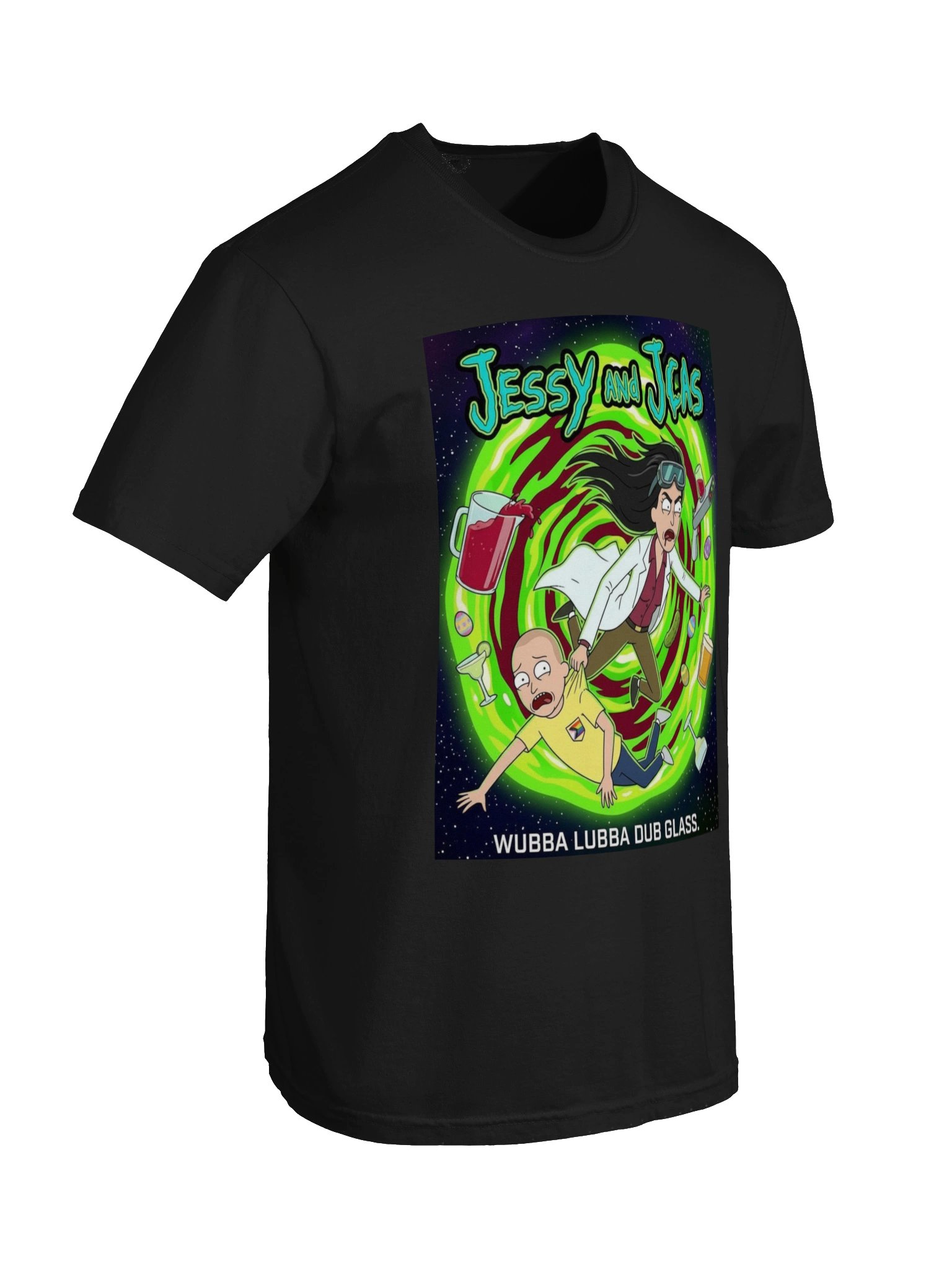 Wubba Lubba Dub Glass: OAGOT Multiverse Heavyweight Tee product image (6)