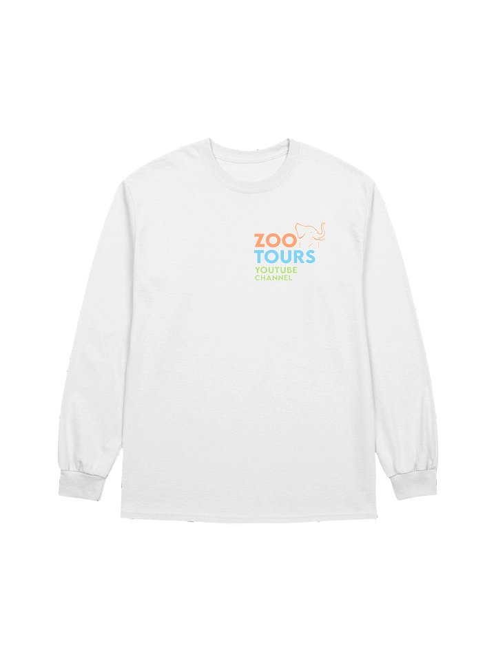 Front & Back Zoo Tours Logo Long Sleeve product image (1)