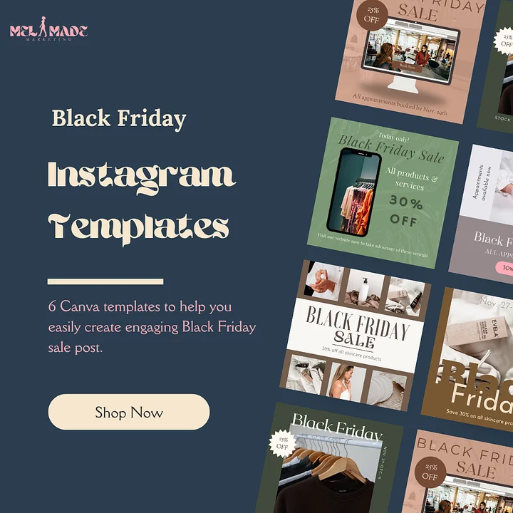 Black Friday Sale Instagram Post Templates product image (1)
