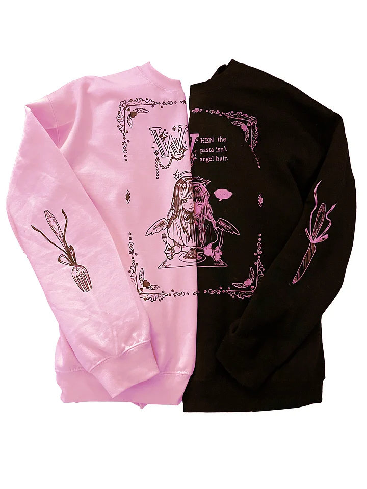 angel hair pasta // LIMITED EDITION crewneck product image (1)