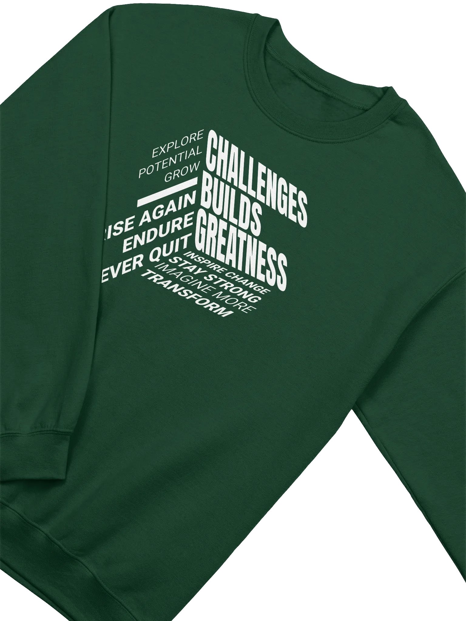 Motivational Isometric Sweatshirt product image (2)