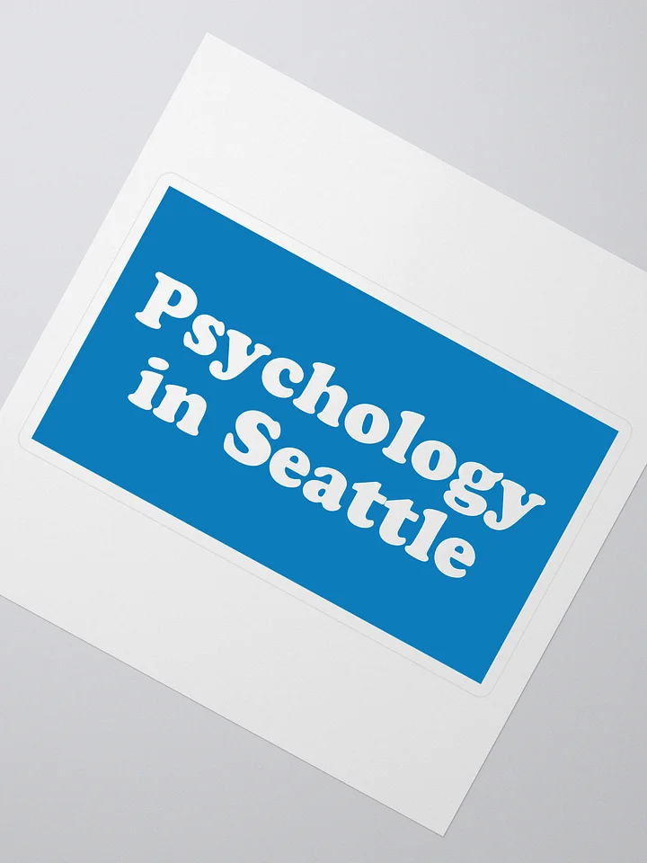 Psychology In Seattle - Sticker product image (2)