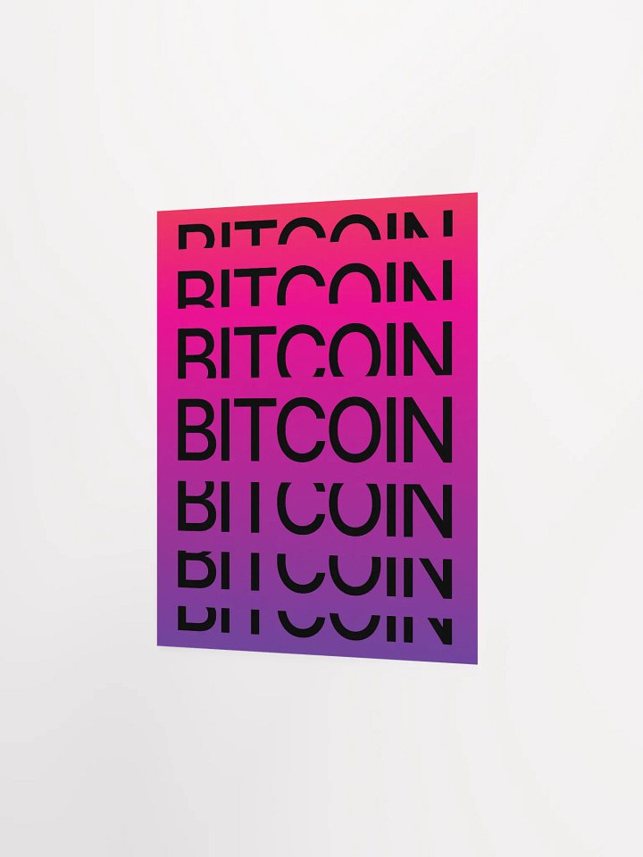 Bitcoin Expansion Poster (gradient) product image (2)