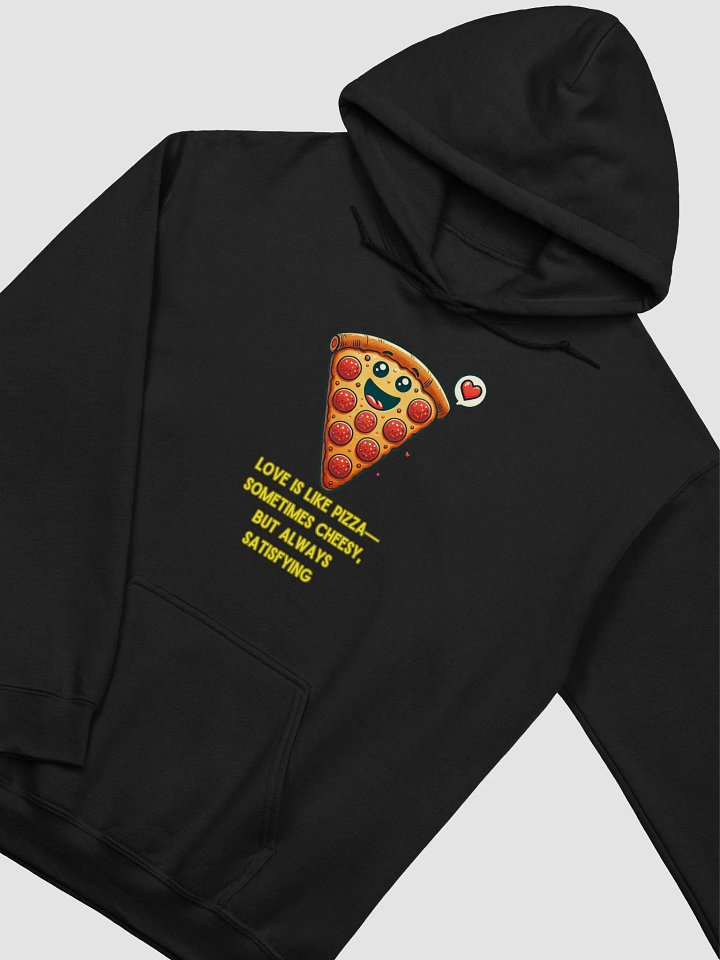 Cheesy Love Pizza Hoodie product image (2)