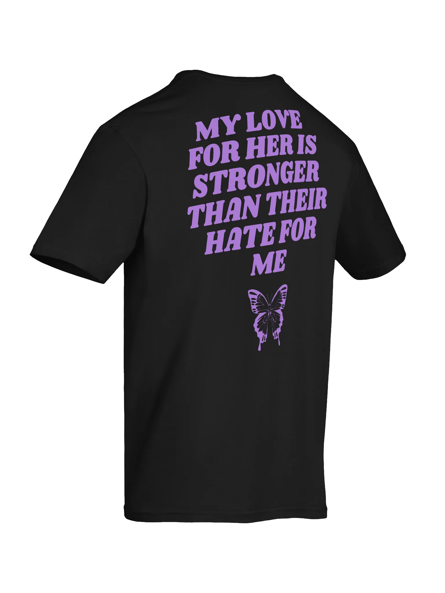 Love Wins LGBTQ+ T-Shirt | My Love for Her Is Stronger Than Their Hate | Lesbian Pride Shirt | LGBTQ Pride Gift product image (57)