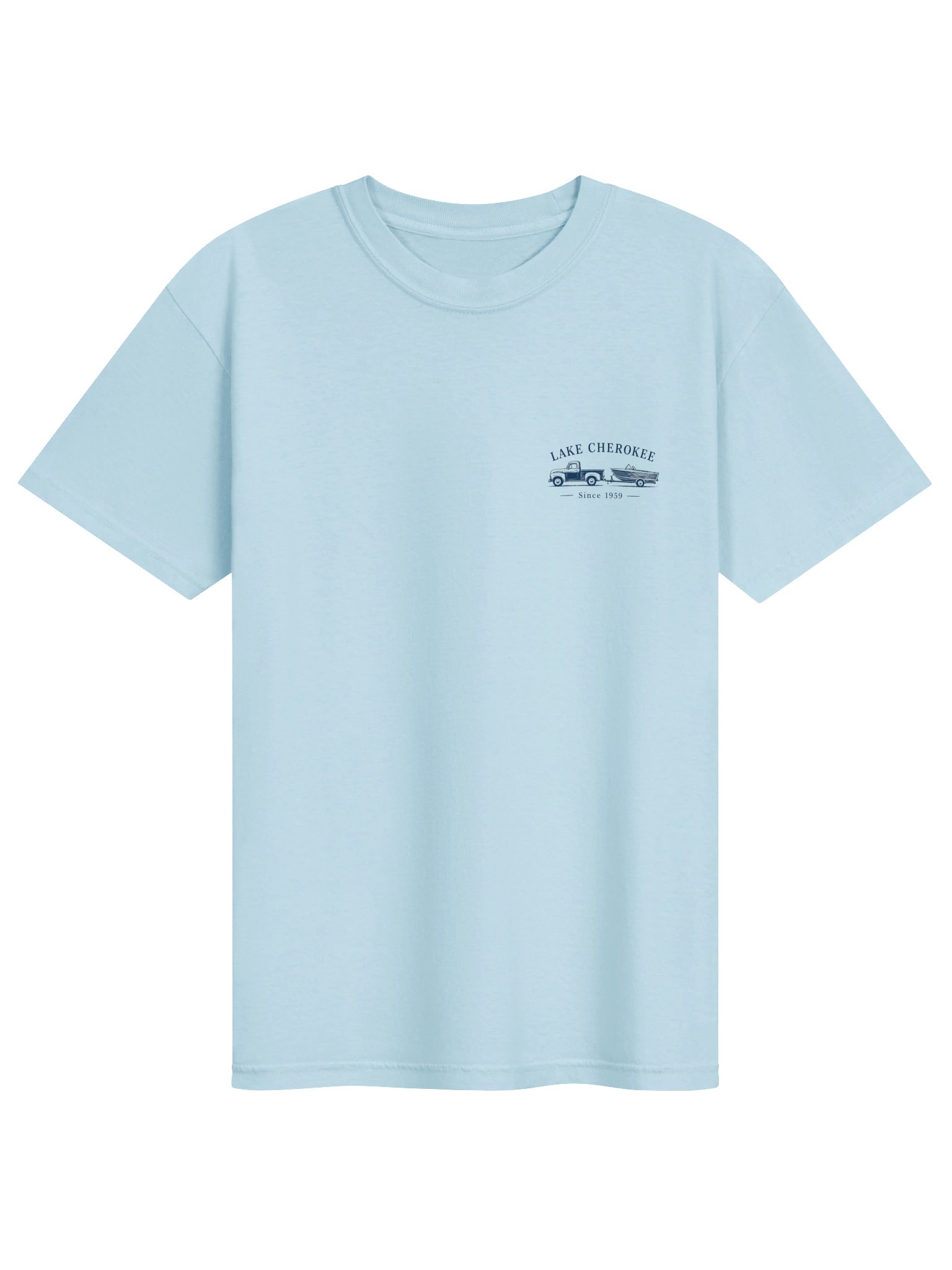 Lake Cherokee Vintage Truck Tee (blue) product image (18)