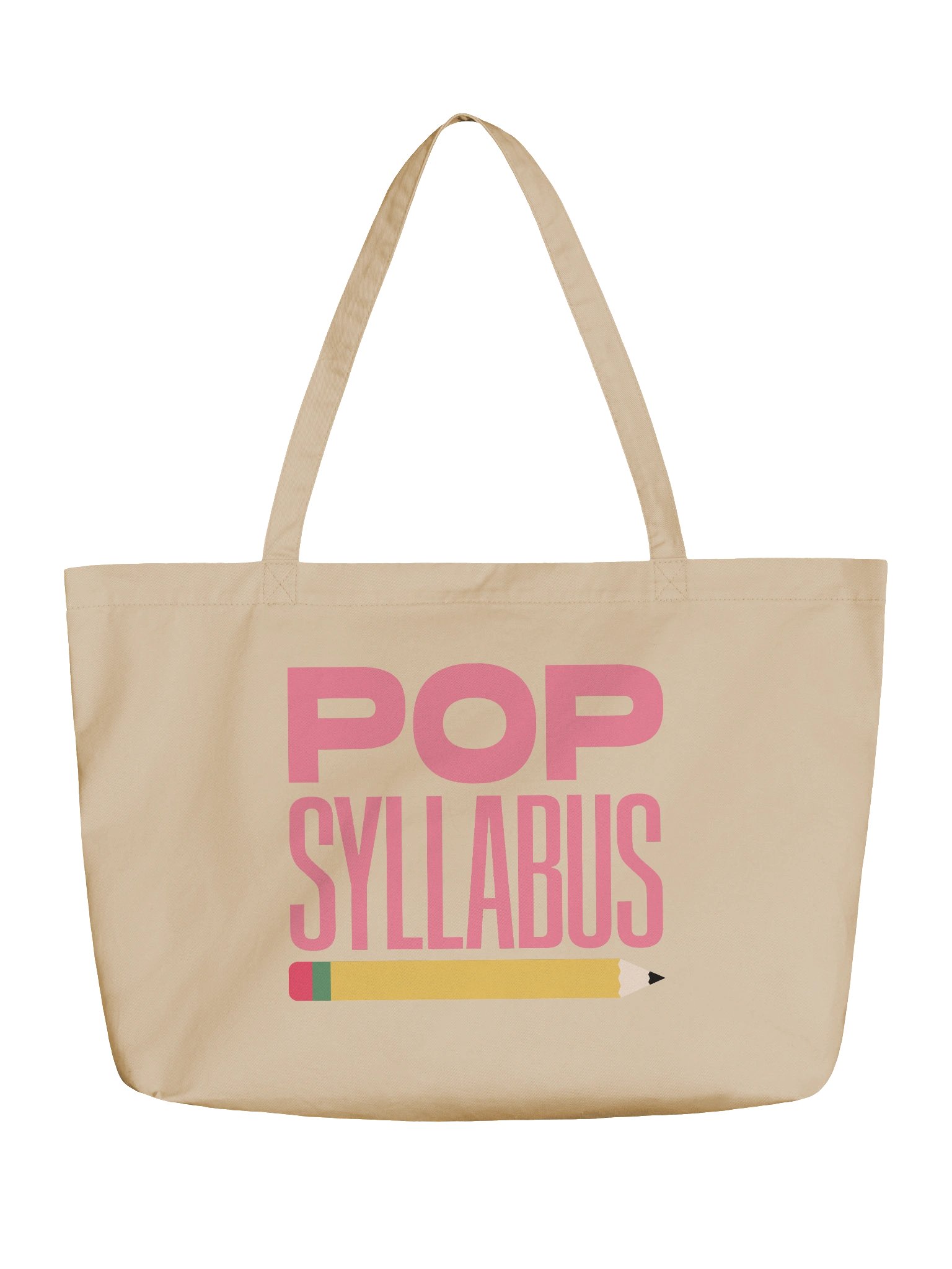 Pop Syllabus Logo Tote Bag (Big) product image (1)
