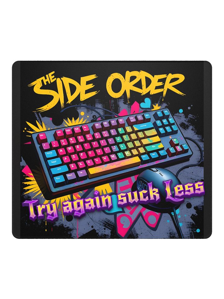 THE SIDE ORDER Neon Gaming Mouse Pad product image (3)