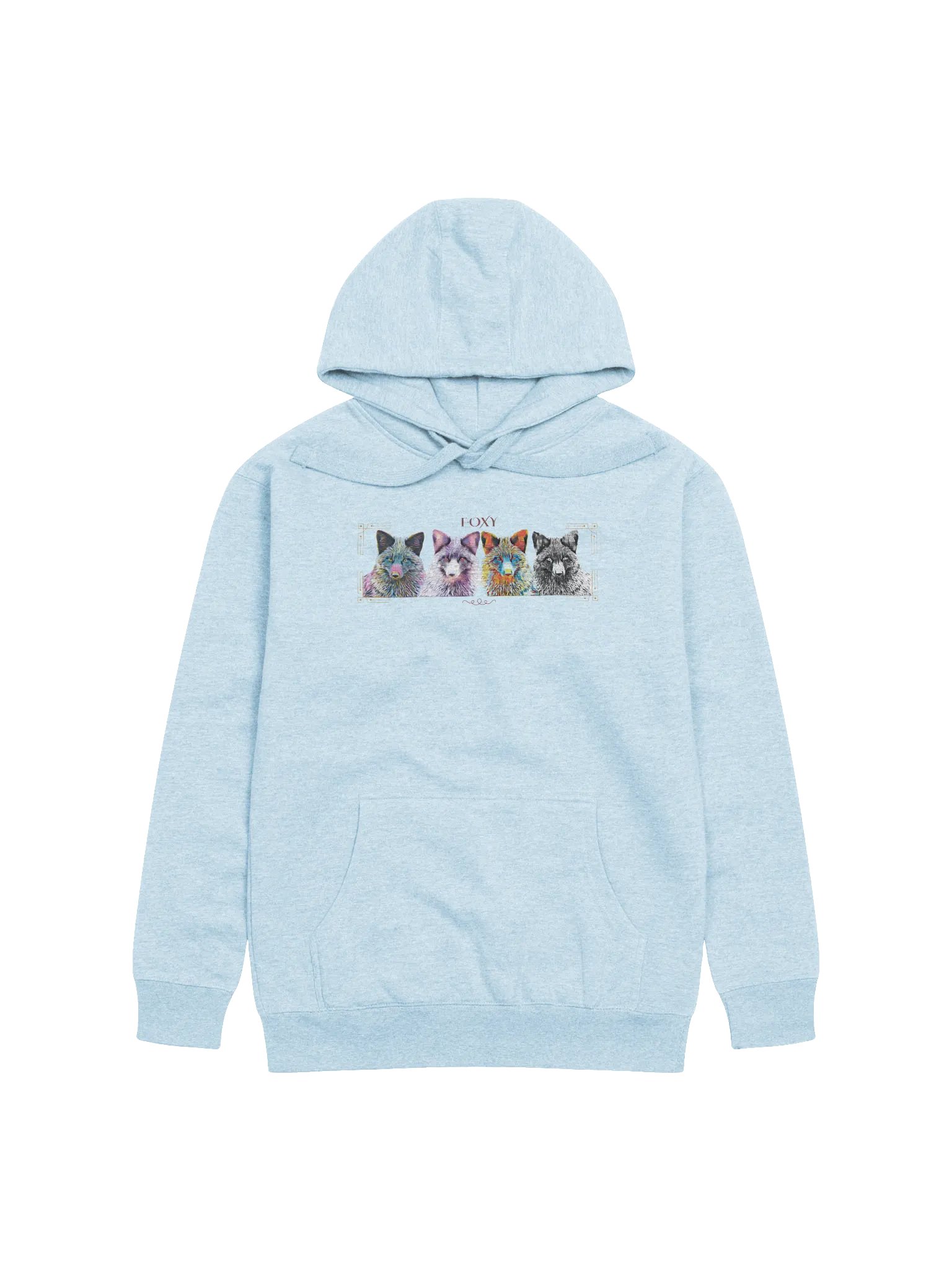 Vibrant Foxes Unisex Premium Hoodie product image (61)