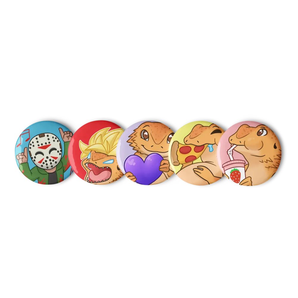Dream Warrior Button Set #1 product image (5)