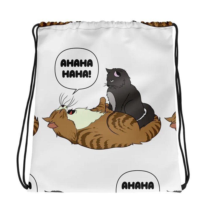 AHAHA Cat - All Over Print Bag product image (1)