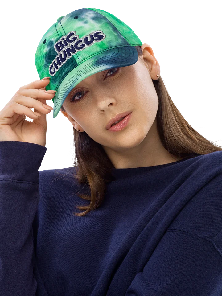 Big Chungus embroidered tie-dye dad hat product image (1)
