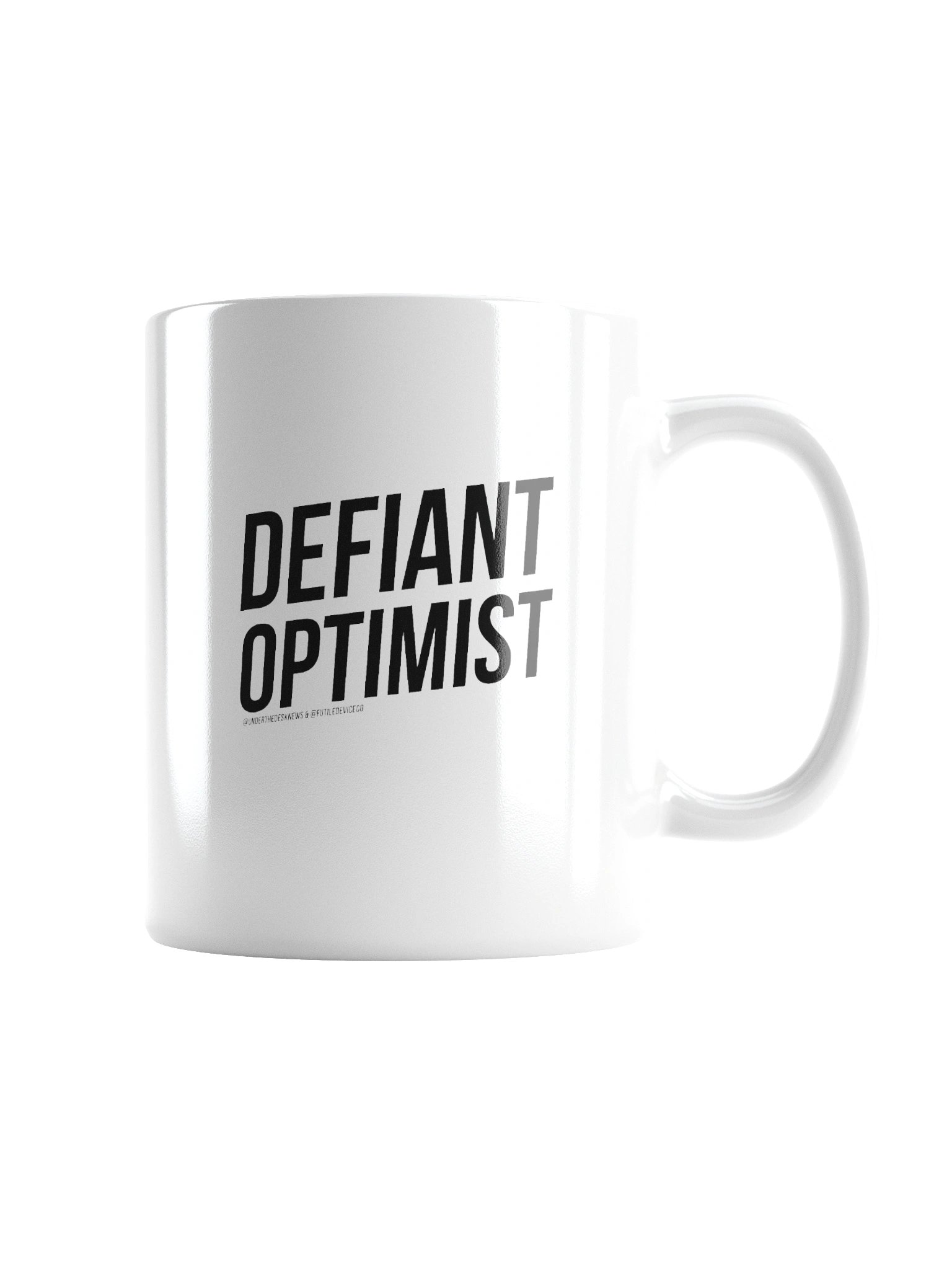FUTILE DEVICE: DEFIANT OPTIMIST (MUG) product image (7)