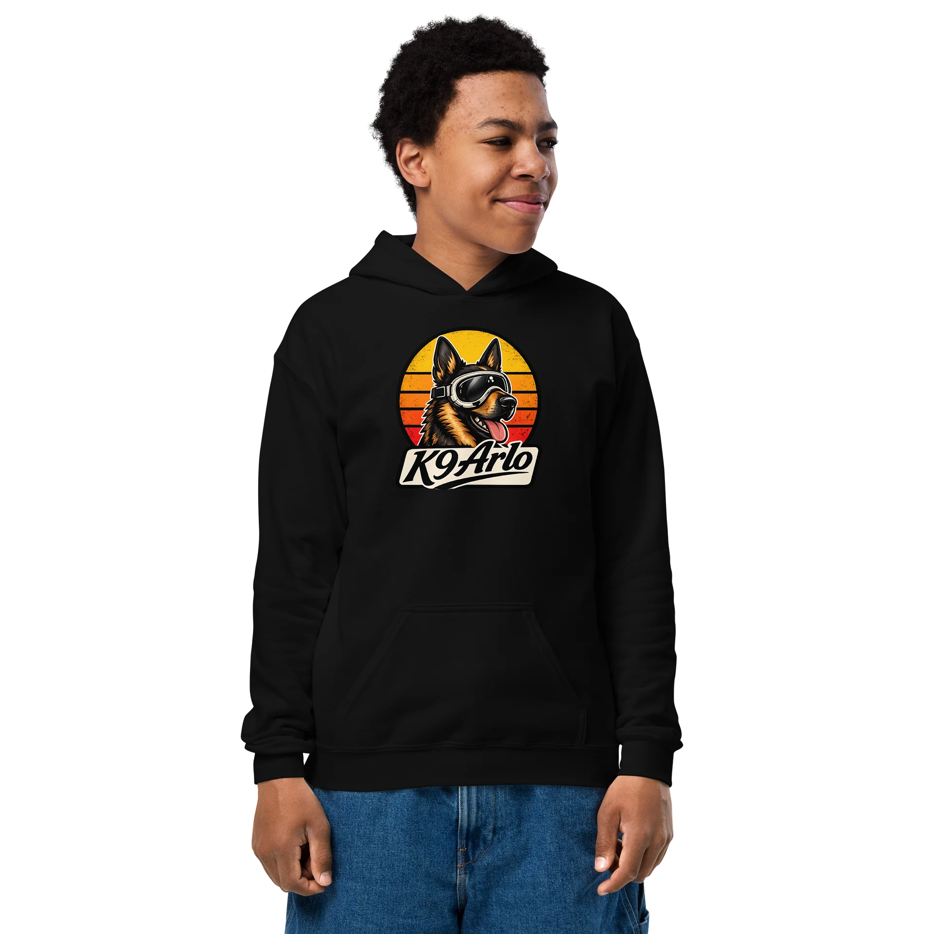 Kids Retro Sunset Hoodie product image (1)