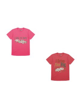 His/Hers Custom RV Travel Day Custom Tee Bundle