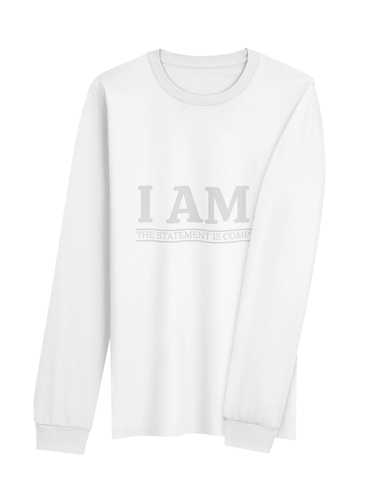 Men’s Long Sleeve Shirt Foundation White product image (5)