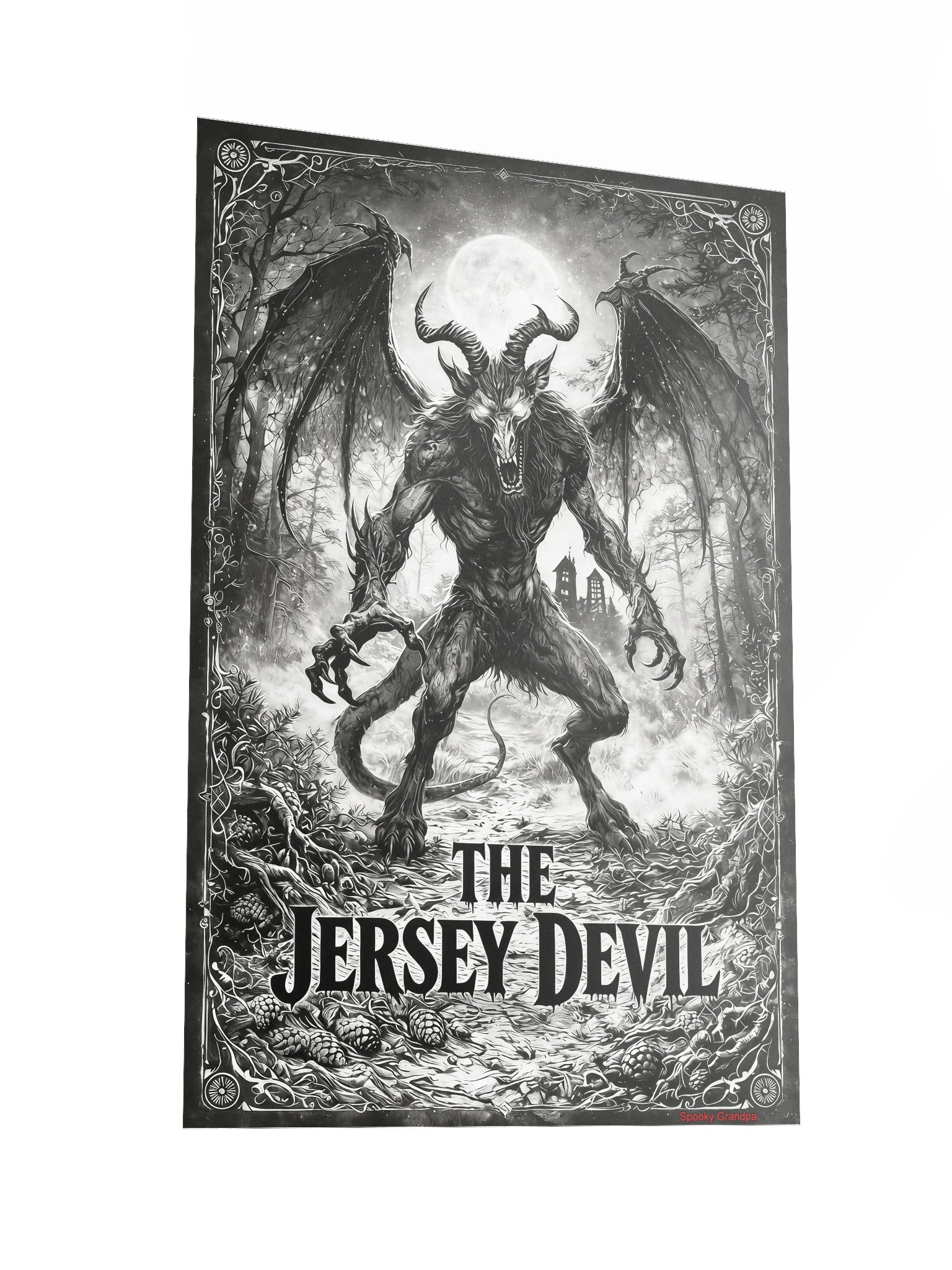 The Jersey Devil – Noir Edition Premium Poster product image (2)