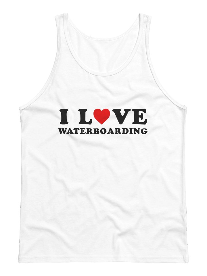 I ❤️ Waterboarding Tank-Top product image (1)