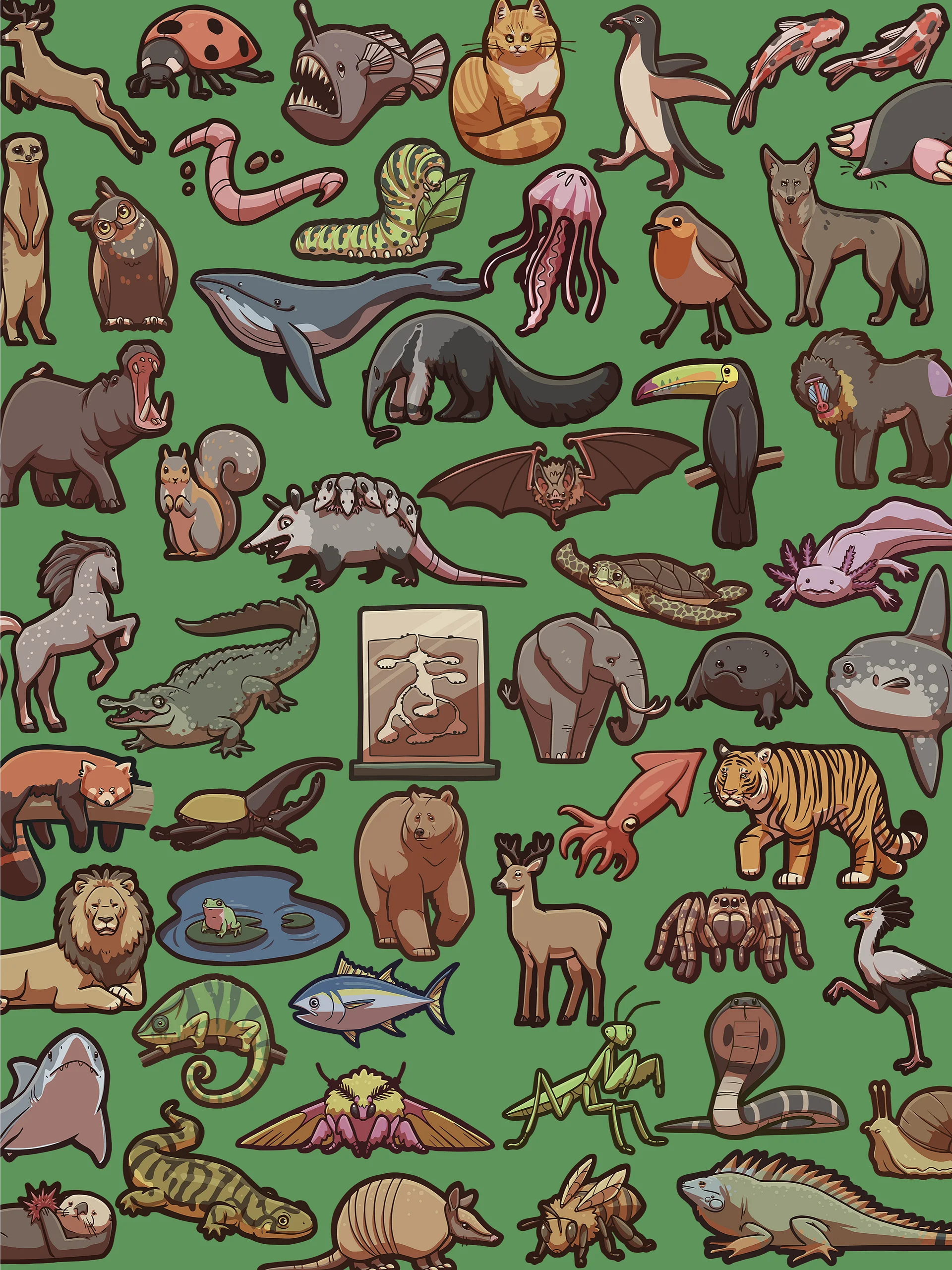 52 Fun Animals for Children - Icon Pack product image (2)