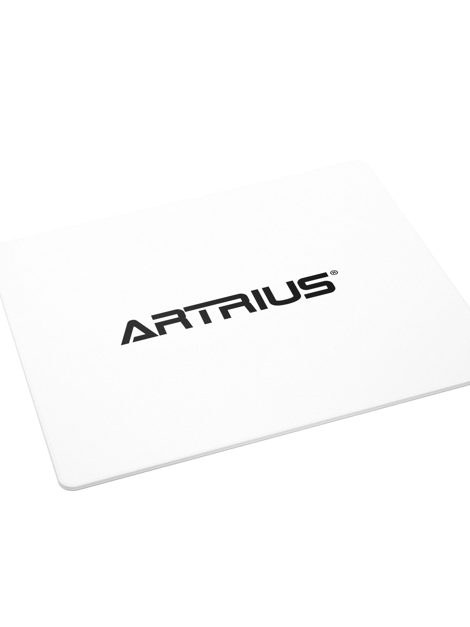 ARTRIUS Logo Gaming Mouse Pad – White product image (5)