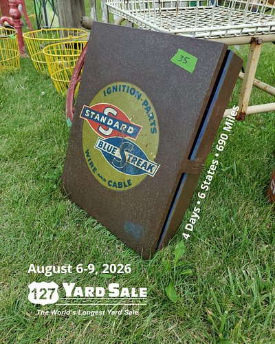 89 days until #TheWorldsLongestYardSale! 🎉

In just 89 days, the 127 Yard Sale returns with 690 miles of bargains, antiques, ...
