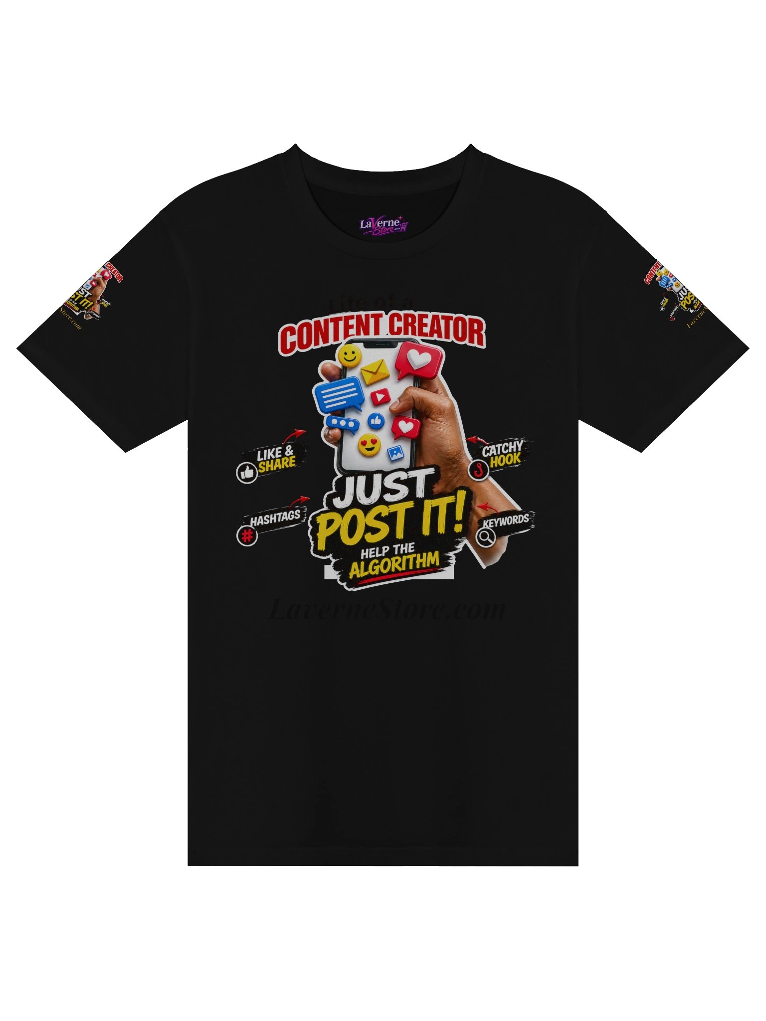 Just Post It Content Creator Tee product image (4)