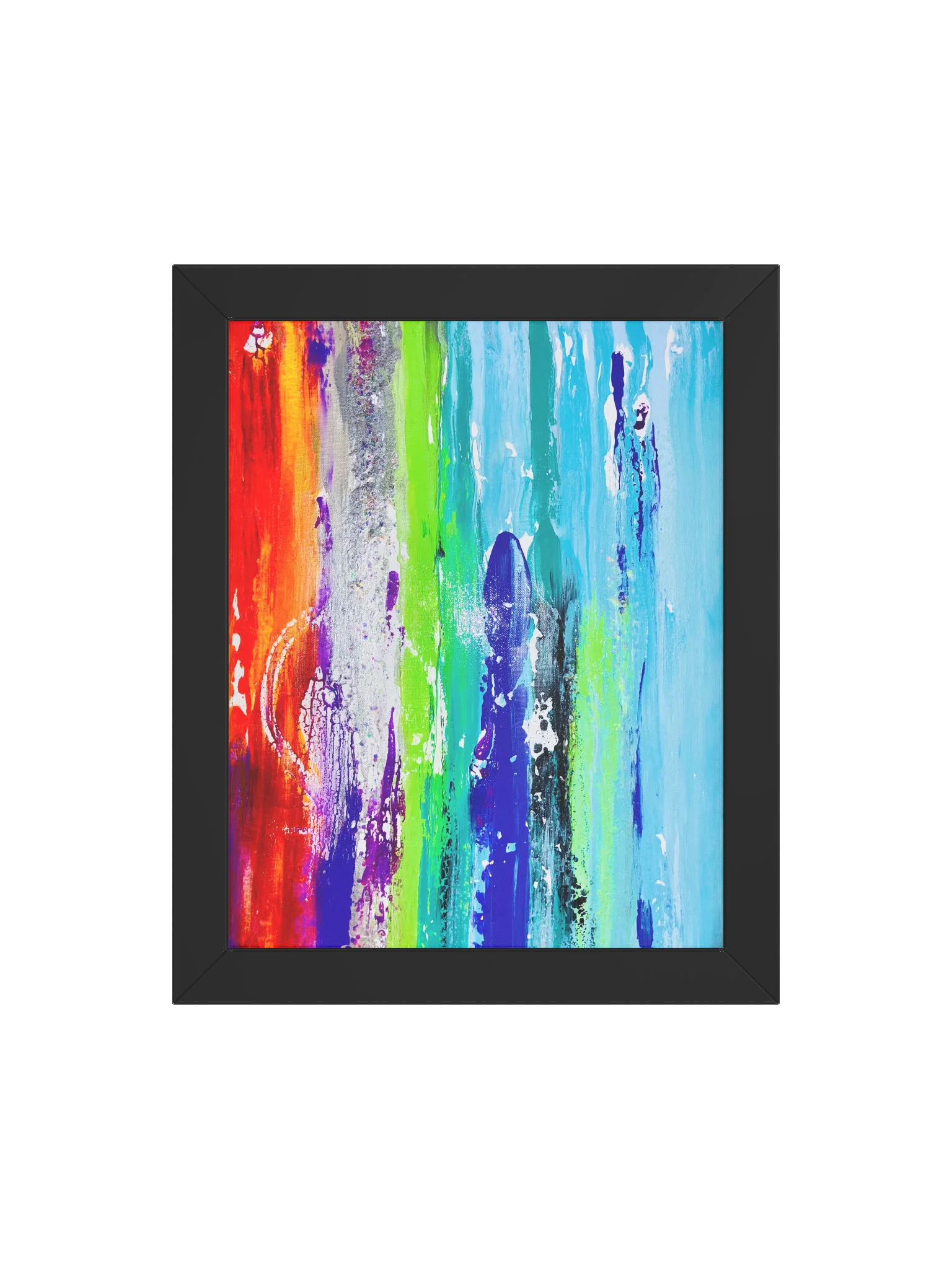 Screaming Rainbow Framed Poster Print product image (3)