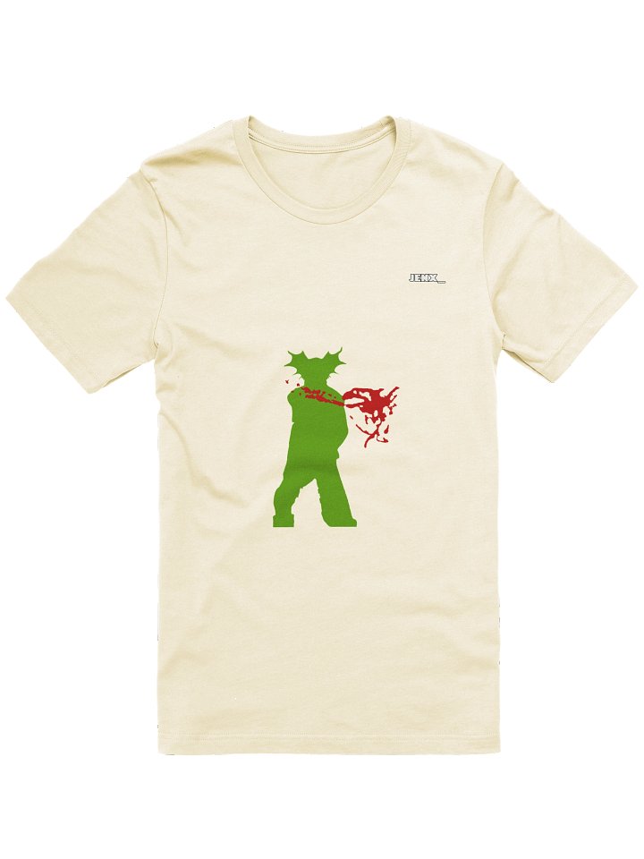Bloody Lizard T-Shirt | Green Logo product image (1)