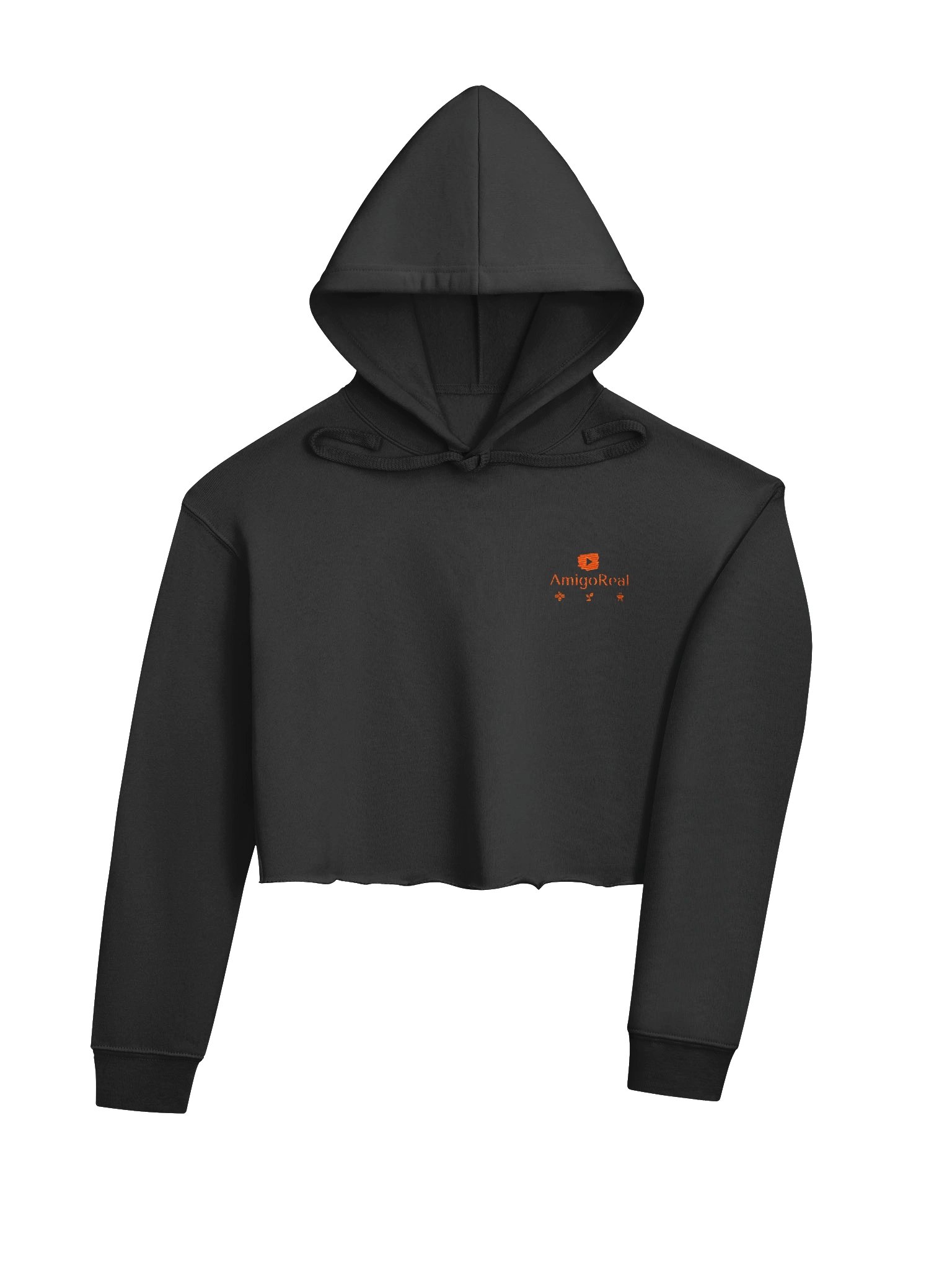 AmigoReal Damen Cropped Hoodie product image (12)