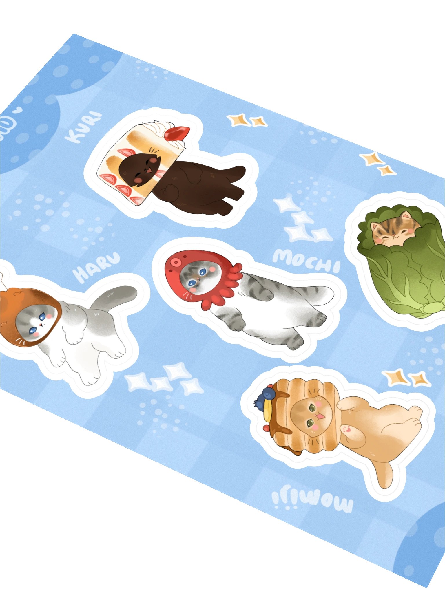 Team Momo Sticker Sheet product image (2)