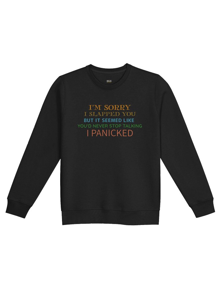 backhanded Apology Unisex Organic Sweatshirt product image (2)