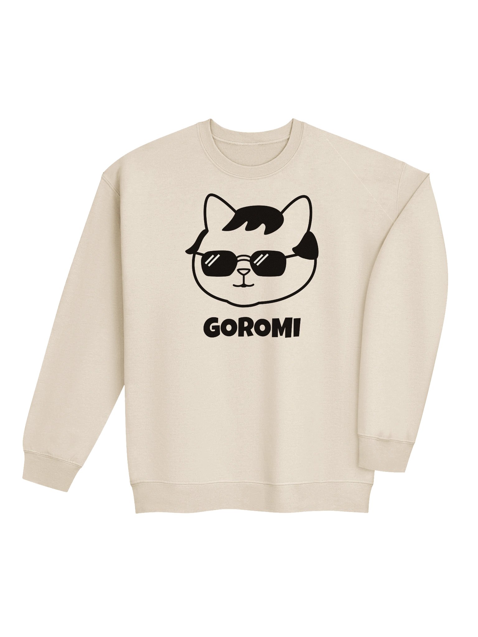 Goromi the Cat in Wig - Unisex Adult Sweatshirt product image (4)