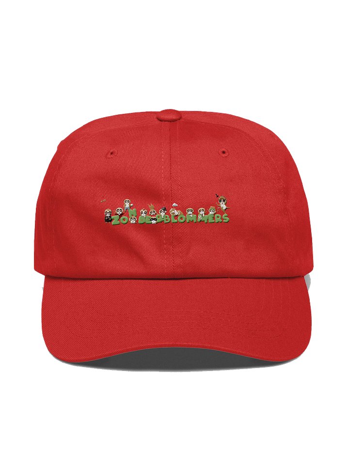 Zipping Zonderblommers Red Crew Dad Hat product image (1)