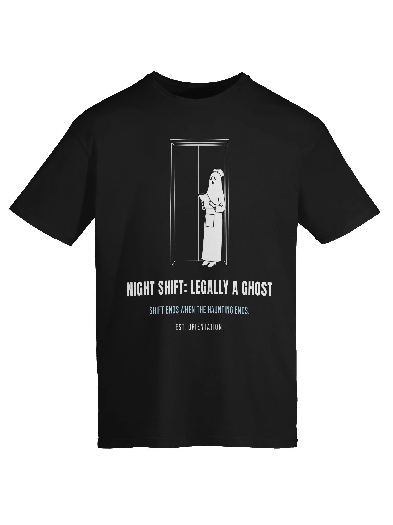 Nurse Practitioner Halloween Shirt – Night Shift: Legally a Ghost product image (5)