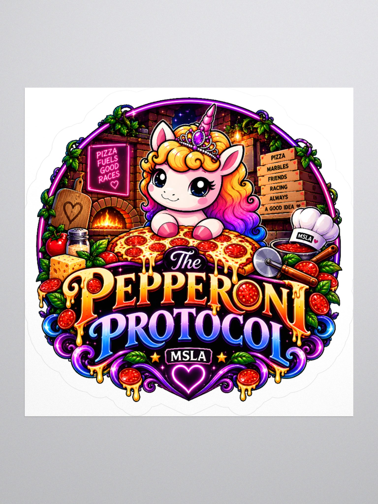 The Pepperoni Protocol - Stickers product image (2)