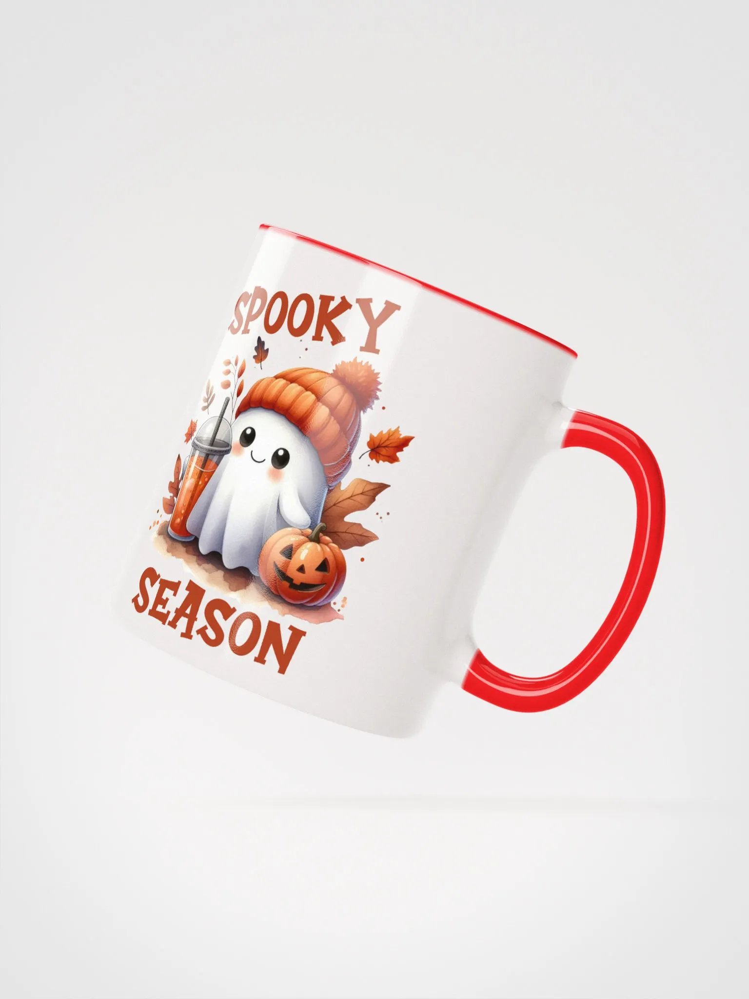 Spooky Season Cute Ghost Ceramic Mug product image (3)