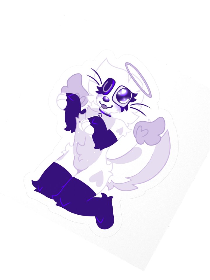 angel boy sticker product image (4)