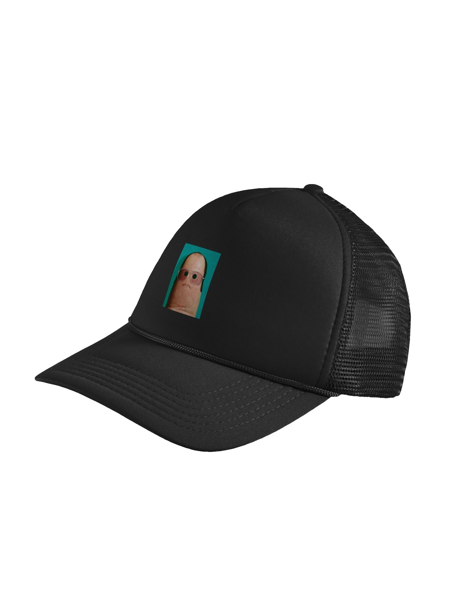 Fingertip Face Foam Trucker Hat product image (7)